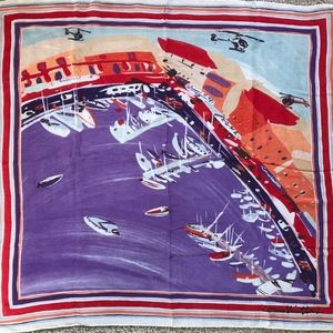 Multicolor Inventeur Print Scarf/Wrap Scarf/Wrap